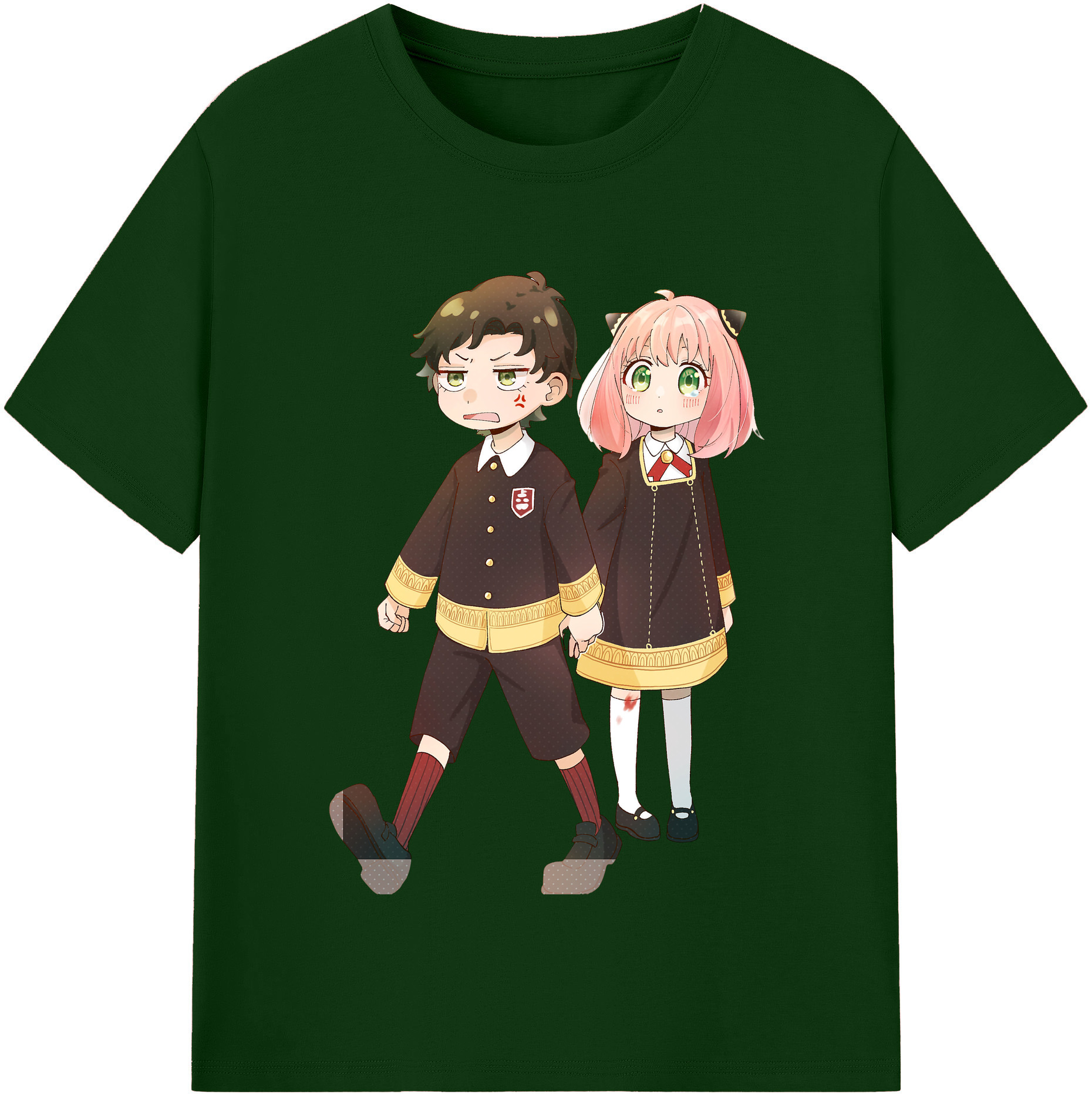 （画像用） SPY×FAMILY间谍家家酒 綿100％半袖Tシャツ（フロントプリント）